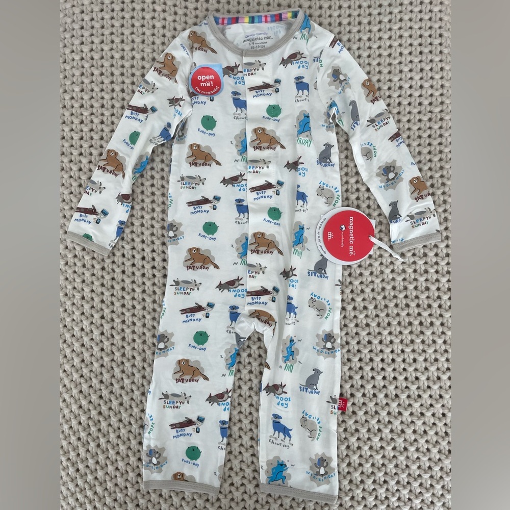 Magnetic Me 6-9 month romper. NWT